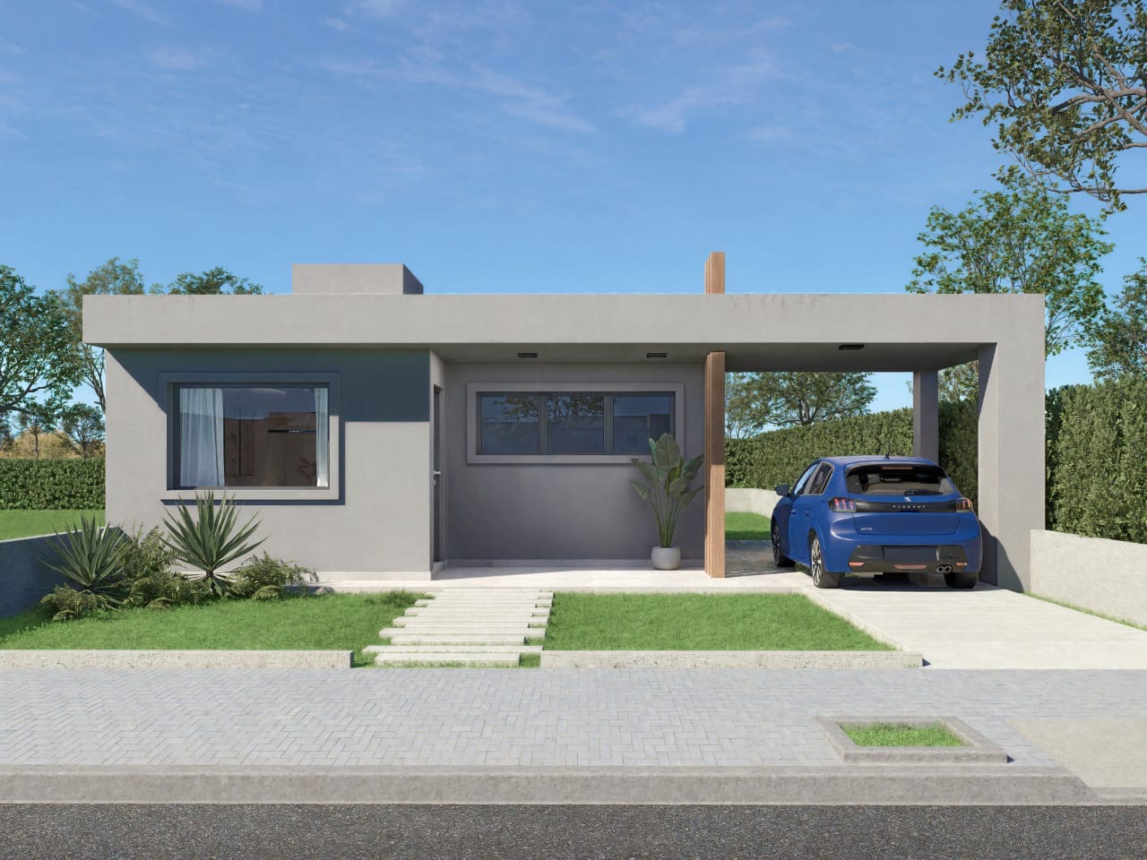 Render exterior